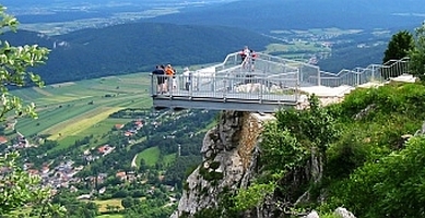 Hohe Wand s vyhlídkou Skywalk