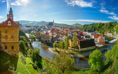 Český Krumlov | Divadlo s otáčivým hledištěm v zámeckém parku