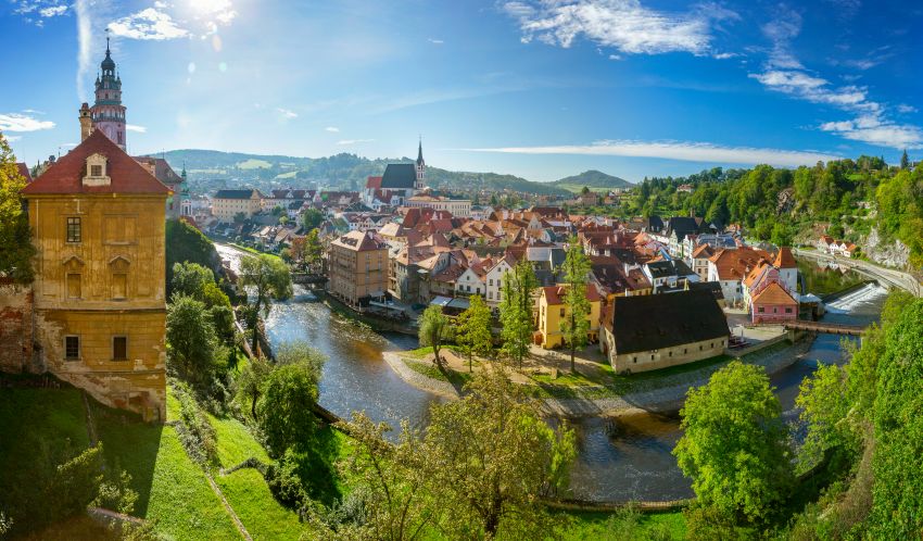 Český Krumlov | Divadlo s otáčivým hledištěm v zámeckém parku