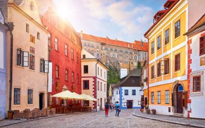 Český Krumlov | Divadlo s otáčivým hledištěm v zámeckém parku