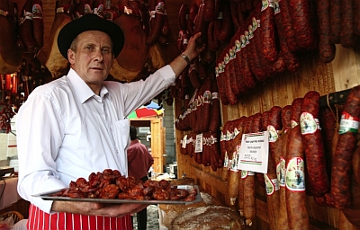 Festival klobás v Békéscsabě a termální lázně