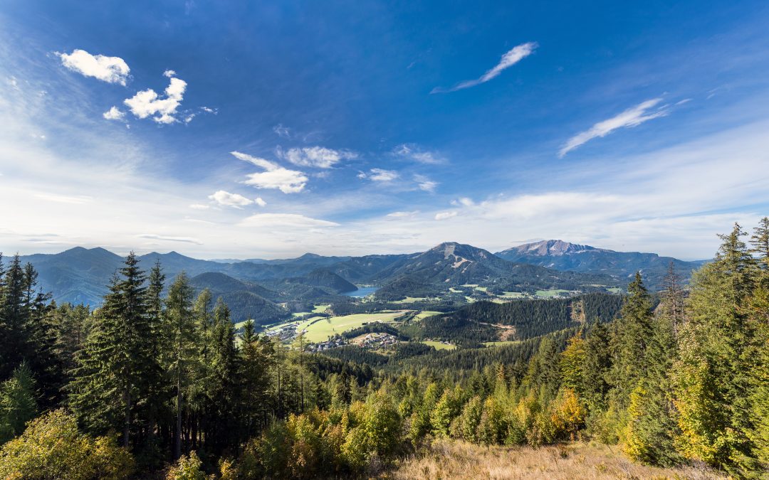 Mariazell a výstup na Burgeralpe